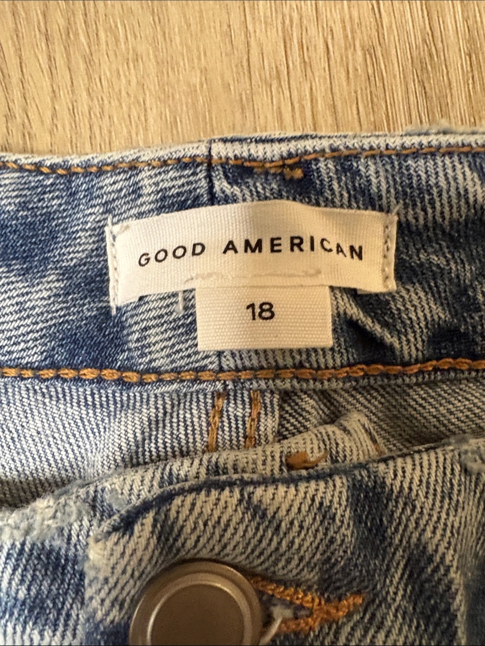 NWT Good American Good Skate High Rise Ultra Wide Leg Jeans Size 18 90s Y2K - Picture 4 of 9